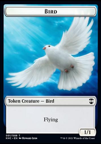 Token Bird (W 1/1) // Soldier (W 1/1)